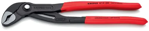 Wasserpumpenzange Cobra® L.300mm Spann-W.60mm pol.Ku.-Überzug KNIPEX