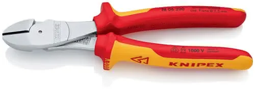Kraftseitenschneider L.200mm VDE Form 0 Mehrkomp.-Hüllen KNIPEX