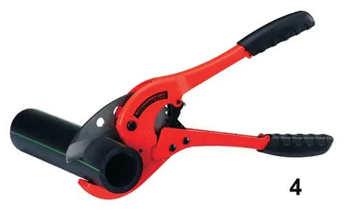 Kunststoffschere ROCUT® TC 75 Prof.0-75mm PP/PE/PB/PEX/PVDF