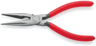 Flachrundzange L.160mm flach/rund ger.pol.Ku.-Überzug KNIPEX – Bild 2