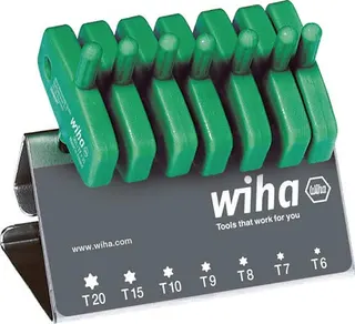 Schraubendrehersatz 365 VB T6-T20 Torx m.Schlüsselgriff 7-tlg.WIHA