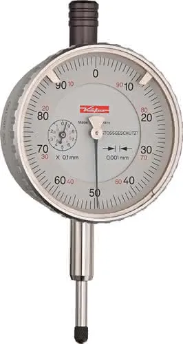 Messuhr FM1101 1mm Abl.0,001mm m.Stoßschutz m.Kal.KÄFER