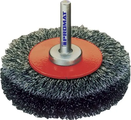 Rundbürste D.30mm Drahtstärke 0,2mm STA 9mm 20000min-¹ PROMAT