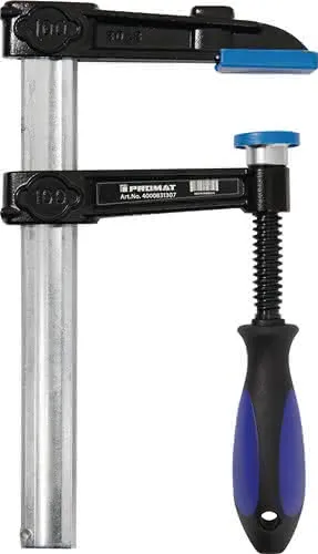 Tempergussschraubzwinge Spann-W.1000mm A.120mm 3K-Griff 35x11mm PROMAT