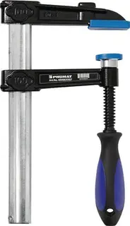Tempergussschraubzwinge Spann-W.200mm A.100mm 3K-Griff 30x8mm PROMAT