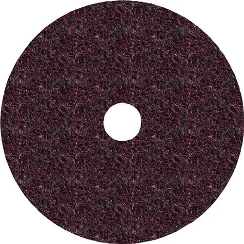 Schleifvliesscheibe Scotch Brite™ SC-DH D.125mm medium rot m.Zentrierung 3M