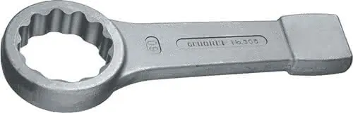 Schlagringschlüssel 306 SW 27mm L.180mm CV-Stahl GEDORE