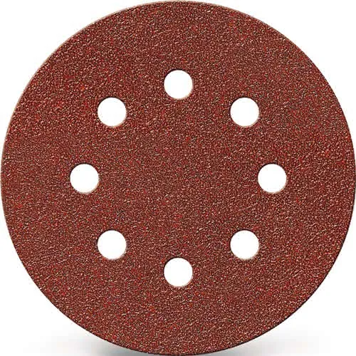 Haftschleifscheibe GLS 5 125mm K.80 f.HO/Metall Korund Lochanzahl 8 PROMAT
