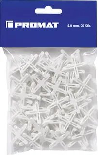 Fliesenkreuz 4mm 70 St./Btl.PROMAT