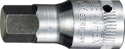Steckschlüsseleinsatz 44 K 1/4 Zoll Innen-6-kant 3mm L.28mm STAHLWILLE