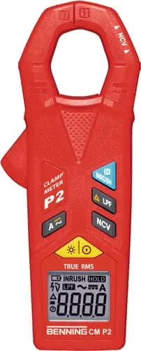 Stromzangenmultimeter CM P2 0,01 A-400 A AC/DC CAT III 600 V BENNING