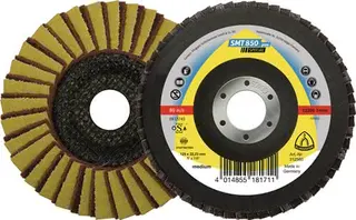 Fächerscheibe SMT 850 Kombi D.125mm K.80 kon.INOX ZK KLINGSPOR