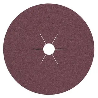 Fiberscheibe D.125mm K.80 f.HO/Metall Korund PROMAT