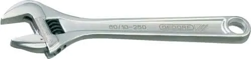 Rollgabelschlüssel 60 CP 6 max.20mm L.155mm m.Einstellskala GEDORE