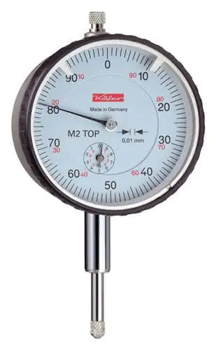 Messuhr M2 Top 10mm Abl.0,01mm m.Kal.KÄFER