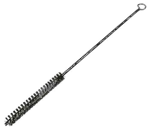 Düsenbürste L.300mm D.12mm 0,12mm VA gewellt Besatz-L.100mm m.Öse OSBORN