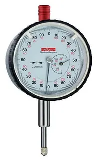 Messuhr FM1000/5 T 5mm Abl.0,001mm m.Kal.KÄFER