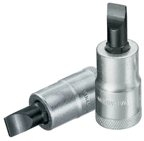 Steckschlüsseleinsatz IS 19 1/2 Zoll Schlitz 6,5mm L.60mm GEDORE