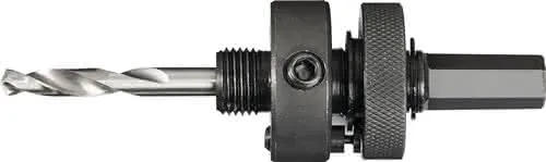 Aufnahmeschaft 6-KT 11,0mm m.Zentrierbohrer Lochsägen 32-152mm