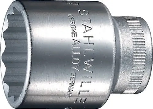 Steckschlüsseleinsatz 50 1/2 Zoll 12-kant SW 16mm L.38mm STAHLWILLE