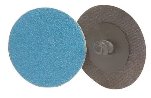 Schleifscheibe D.75mm K.80 blau PROMAT f.PROMAT Schn.wechsel.sys.PROMAT