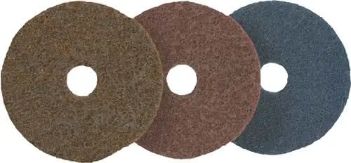 Schleifvliesscheibe D.115mm medium rot vorgestanzt PROMAT