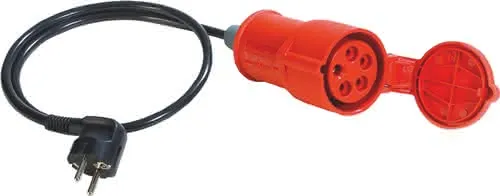 Messadapter f.3-phasige Verbraucher passiv 16 A CEE-Schutzkontaktstecker