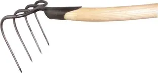 Dunghacke Zinken-L.210mm m.Federdülle,m.Stiel G.1200 g,4