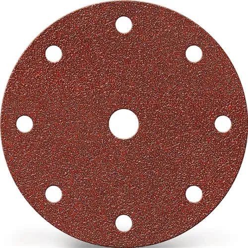 Haftschleifscheibe GLS 1 150mm K.180 f.HO/Metall Korund Lochanzahl 8+1 PROMAT