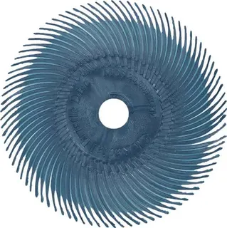 Radialbürstenscheibe RB-ZB Typ C D.75mm K.400 blau 20000min-¹ 3M