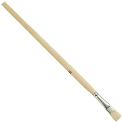 Gussowpinsel Gr.2 B.5mm Spitzenqual.helle Borsten