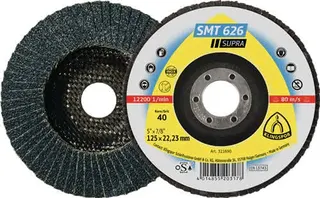 Fächerscheibe SMT 626 Supra D.115mm K.120 6Grad kon.INOX ZK