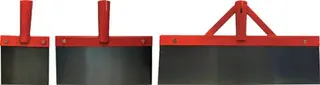 Stoßscharre B.300mm gehärtet,o.Stiel STA STA