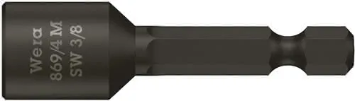 Steckschlüsseleinsatz 869/4M m.6-KT.-Antr.SW 9,4mm 3/8 Zoll L.50mm
