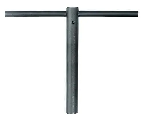 Vierkantsteckschlüssel DIN 904 L Gr.14mm L.200mm Drehstift 320x14,6mm AMF