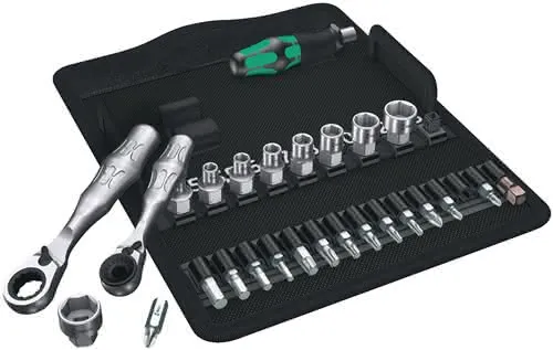 Steckschlüsselsatz KK Zyklop Mini 2 27-tlg.1/4 Zoll SW 4-13mm Z.60/60 6KT
