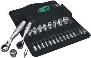 Steckschlüsselsatz KK Zyklop Mini 2 27-tlg.1/4 Zoll SW 4-13mm Z.60/60 6KT
