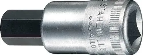 Steckschlüsseleinsatz 54 1/2 Zoll Innen-6-kant SW 7mm L.60mm STAHLWILLE
