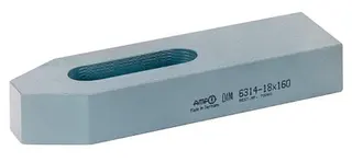 Spanneisen DIN 6314 f.T-Nut 16+18mm L.125mm AMF