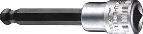 Steckschlüsseleinsatz 54 KK 1/2 Zoll Innen-6-kant SW 8mm L.100mm STAHLWILLE