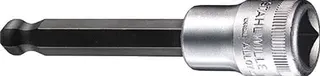Steckschlüsseleinsatz 54 KK 1/2 Zoll Innen-6-kant SW 8mm L.100mm STAHLWILLE