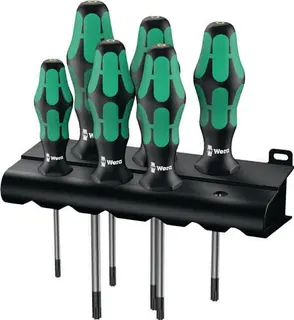 Schraubendrehersatz 367/6 6-tlg.TORX® 2K-Griff Rundkl.WERA