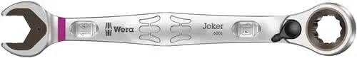 Maulringratschenschlüssel Joker SW 14mm L.187mm umschaltbar,Rings.15Grad WERA