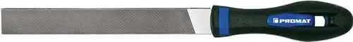 Werkstattfeile DIN 7261 L.250mm Q.25x6mm Hieb 2 Flachstumpf 2K-Ergo PROMAT