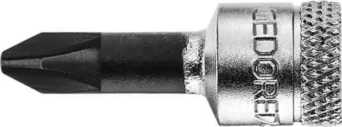 Steckschlüsseleinsatz IKS 20 1/4 Zoll PH PH 1 L.37mm GEDORE