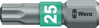 Bit 867/1 BTZ 1/4 Zoll T 15 L.25mm BiTorsion,zähh.WERA