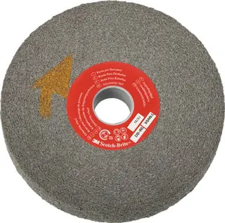 Schleifbockentgratungsscheibe DB-WL Ø152xB25,4x25,4mm 9 superfine Faservlies