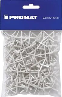 Fliesenkreuz 2mm 125 St./Btl.PROMAT