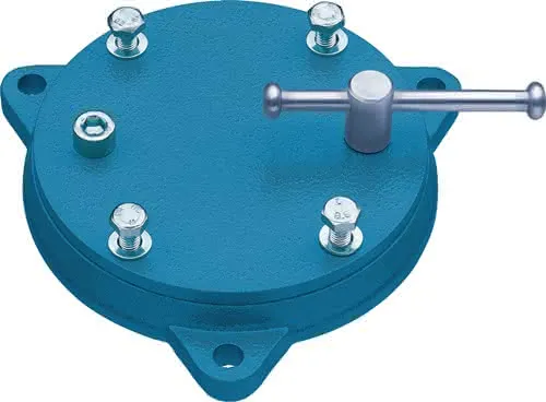 Drehteller Heuer Front f.Backen-B.160+180mm stahlgeschmiedet