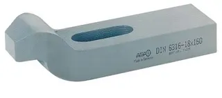 Spanneisen DIN 6316 f.T-Nut 20+22mm L.200mm AMF